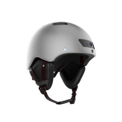 PC fêmea EPS Grey Smart Safety Helmet IPX5 para a visita da bicicleta