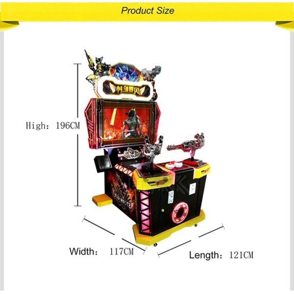Storm Gun Coin Amusement Arcade Game Machine Storm Gun Games