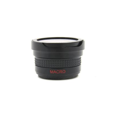 37mm 0.42X Cell Phone Fisheye Lens Attached Lens Aluminum Alloy Optical Lens