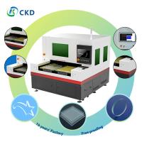 Sistema de controlo CNC e máquina de corte a laser de vidro 0,03 mm A combinação perfeita para o corte de vidro