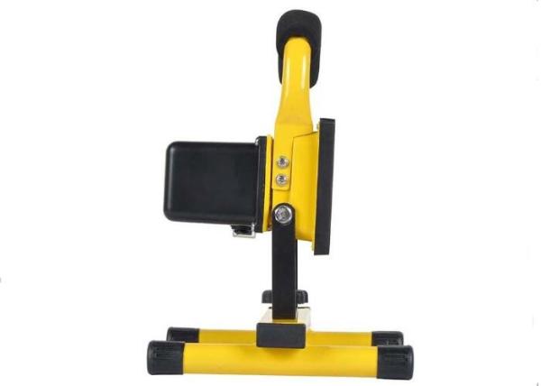 10W Waterproof Rechargeable LED Flood Lights Black Aluminum 4 Hours Portable