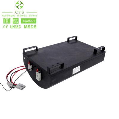 Ciclo profundo 3840Wh do bloco da bateria do OEM do lítio 48V 80Ah para o veículo subaquático