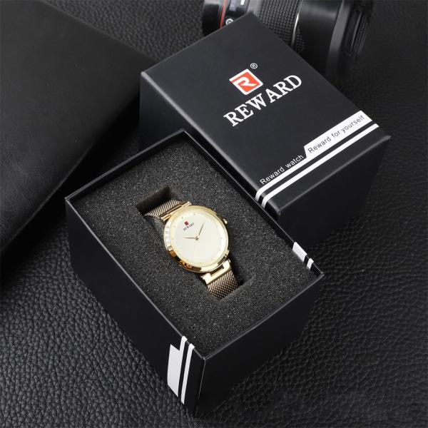 Paper Material Watch Storage Box REWARD Paper Gift 11x8x7cm Size CE Approval