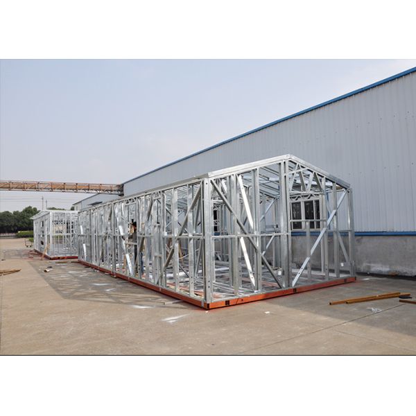 Светлые железного каркаса передвижные дома экологически дружелюбные Prefab быстр