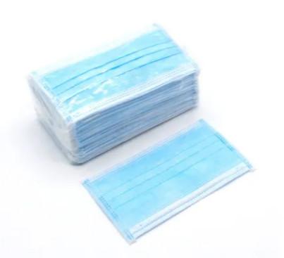 Breathable 3 Ply Disposable Face Mask Health Protective  With Elastic Earloop