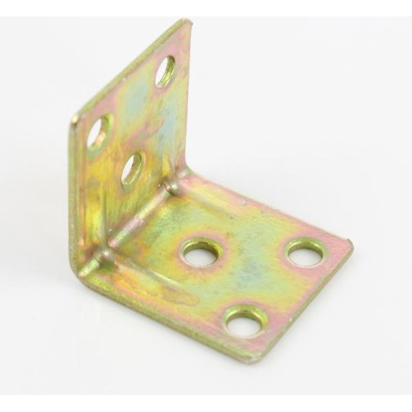 Hebei Copper Electroplating Metal Stamping Bending Corner Angle Bracket for Wood Beam