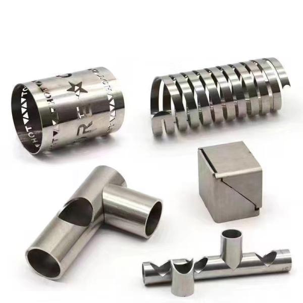 304 Stainless Steel Round Laser Pipe Cutting Ss  Laser Cutting Hollow Welded Pipe