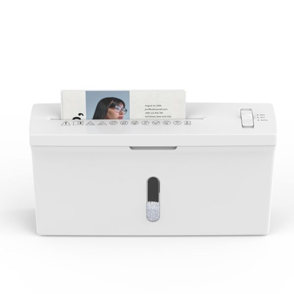 Новый продукт Mini Desk Shredder CS201C 2 листа А4 2 * 12 мм Офисный Домашний 4L Shredding Machine