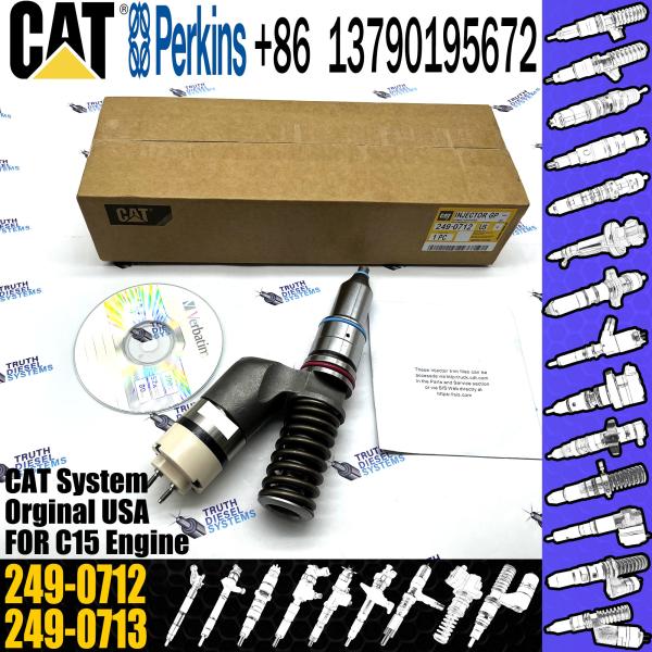 Motor C15 Caterpillar do injetor 2490712 10R3147 10R-3147 249-0712 de CAT Excavator Spare Parts Diesel