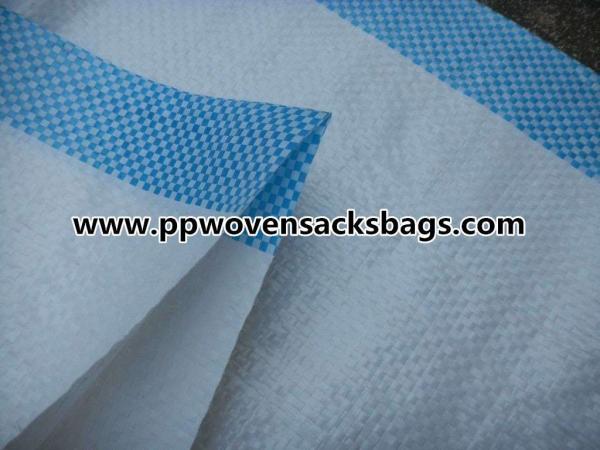 Blue Strip Fertilizer Packing PP Woven Bags