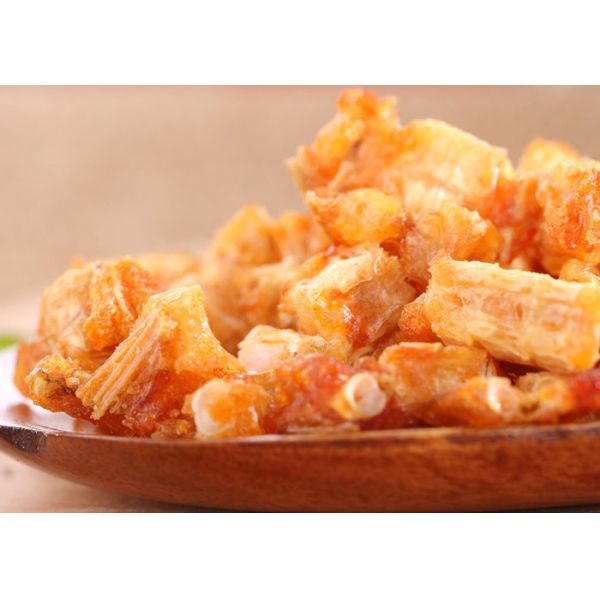 Lophius de teneur élevée en calcium Litulon de nourriture saine de fruits de mer sec par jaune d'or