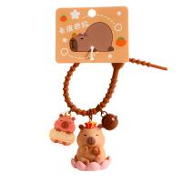 Adorable porte-clés de dessins animés pour les enfants Fêtes sans goût et sans BPA