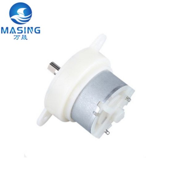 JS500 Diamètre 32 mm Rf-500 Boîte de vitesses en plastique moteur de réduction en courant continu 5V pour moteur d'alimentation pour animaux de compagnie