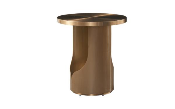 Minimalist Nordic Style Side Table ,  Brushed Nordic Round Coffee Table