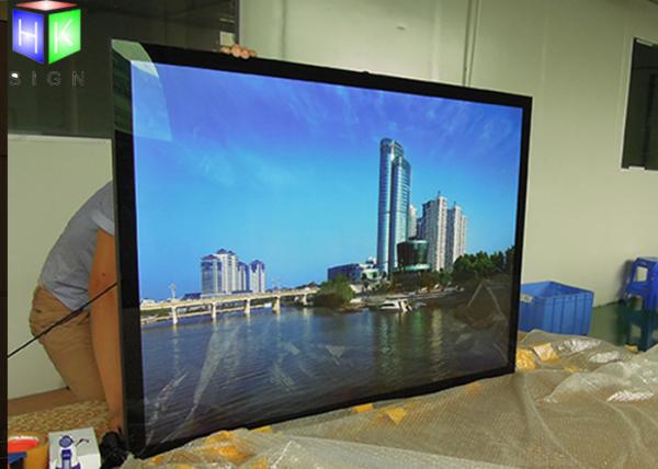 High Brightness Magnetic Light Box Wall Mounting Light Guide Panel Click Open