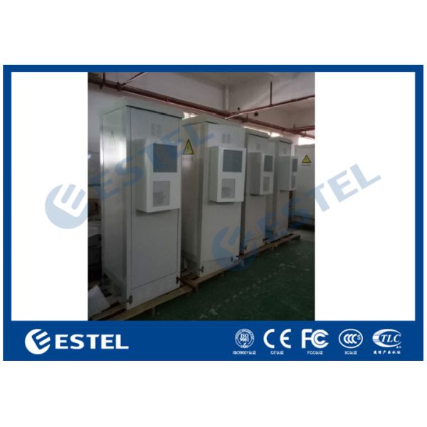 Four Layers 27U IP55 1 Compartment Outdoor Battery Cabinet