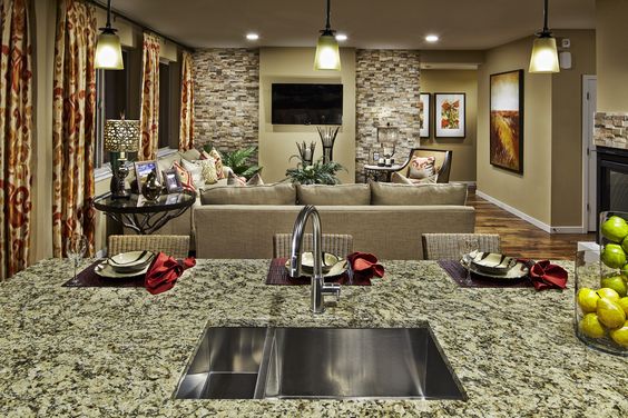 Gold Classic St Cecilia Granite Slab , Paving Santa Cecilia Granite Tile