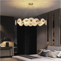 Fuente moderna residencial de la lámpara de la luz G9 del colgante del hardware de acrílico de cobre
