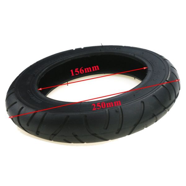 Inflatable Rubber E Scooter Tyres 10*2.0 M365 Pro 1s 10 Inch Scooter Tires