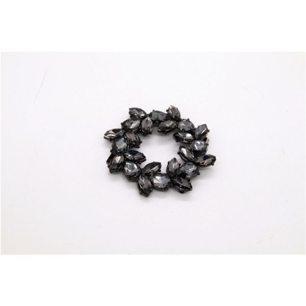 Colorful High Grade Rhinestone Women'S  Shoe Accessories Clips SGS Certificate