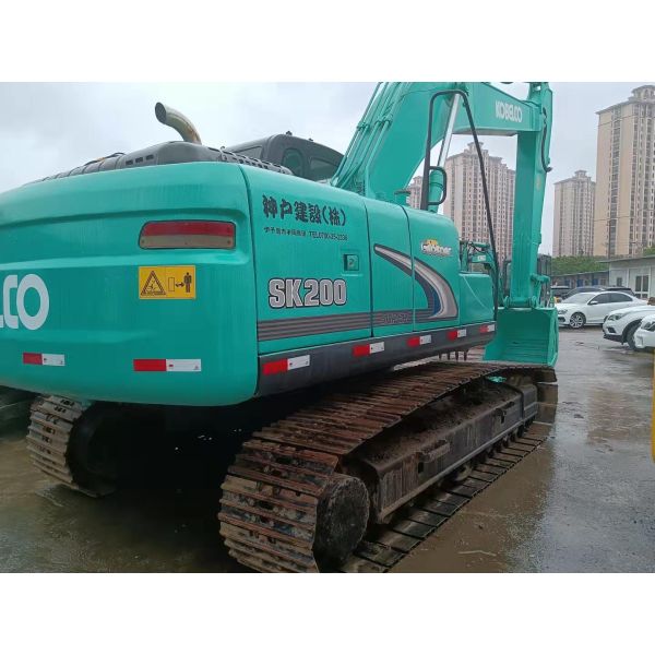 Blue HINO Hydraulic Crawler Excavator 20ton 0.8 Bucket Capacity