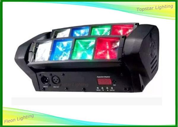 Indoor Mini 8 Eyes Led Spider 8*3w / 10w Rgbw 4in1 Led Moving Head Light