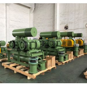 55kw Iron BKW6005 Three Lobe Roots Blower For Wastewater Aeration