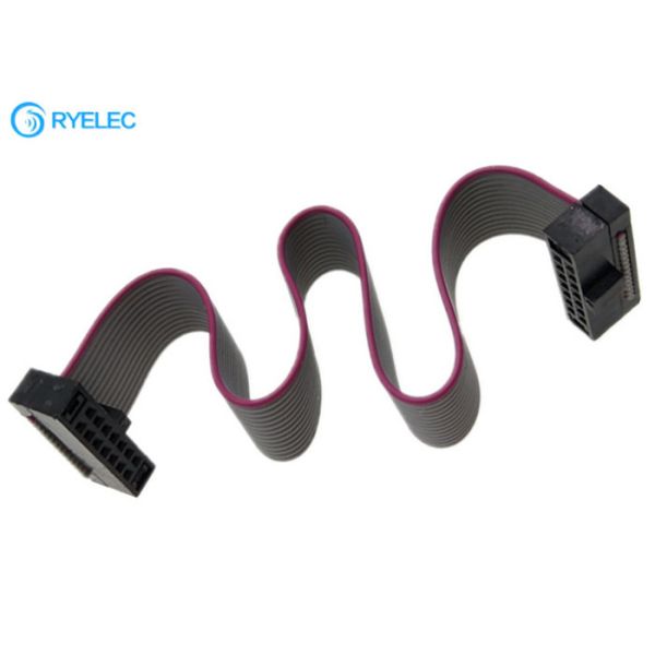 Ленточный кабель разъем-розетки тангажа ИДК ФК 2*7Пин 14П 1.27мм плоский с 2678 0.635мм