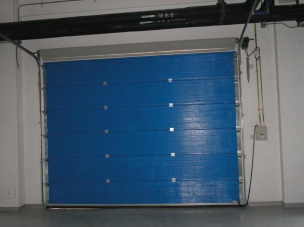 Automated Lift Up Sectional Garage Doors Stainless Steel Customized Overhead