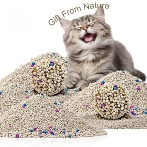 Dust Free Bentonite Cat Litter with Strong Clumps and Enhanced Odor Elimination