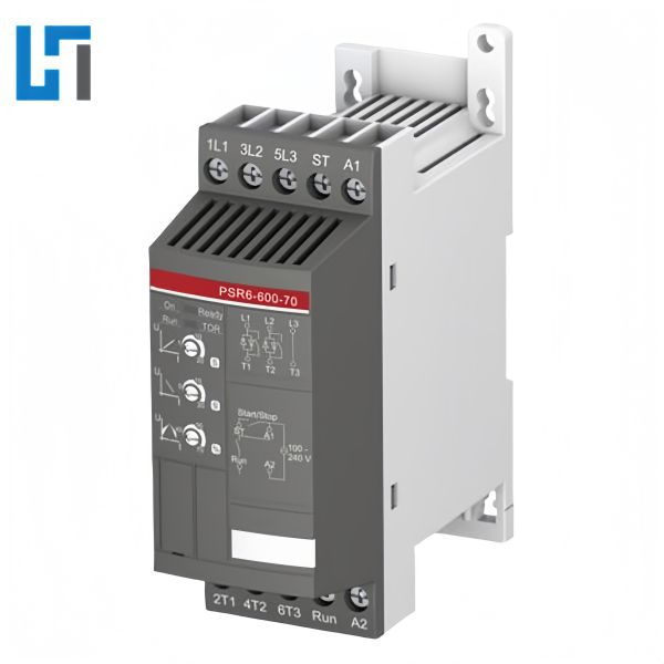 PSR6-600-70 3kw Módulo de Controlador de Programación PLC del Arrancador Suave ABB