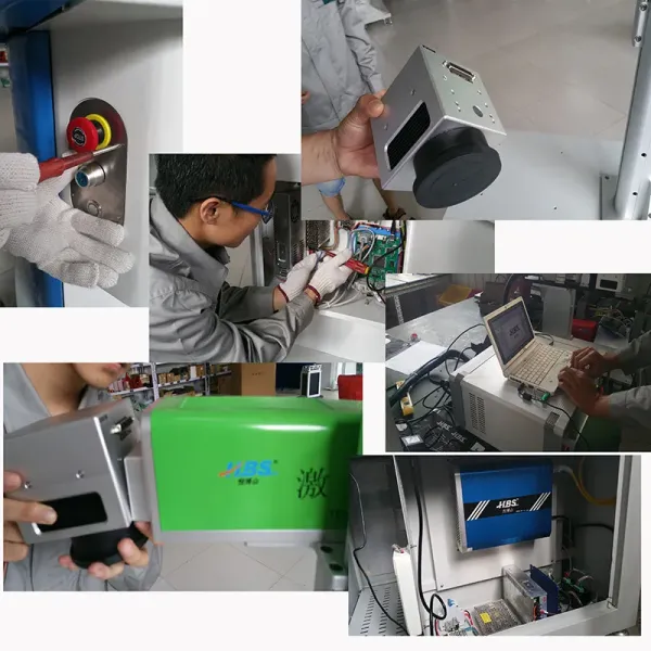 Fiber 3D Laser Marking Machine With The Marking Area Of 300x300mm