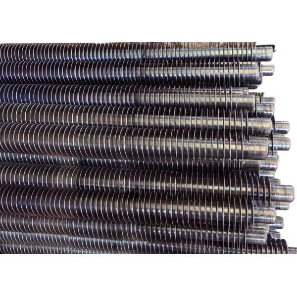 Tubes à aileron spirale en acier au carbone soudés à haute fréquence sans soudure pour échangeur de chaleur de chaudière