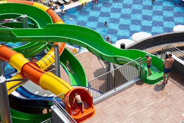 Adultos Parques aquáticos Equipamento Piscinas pequenas Jogos Deslizamento de água de espiral única