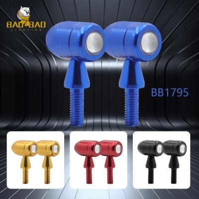 Indicador Luz Vermelho Amarelo Azul Dourado Flashing Disponível Decoração de bicicleta