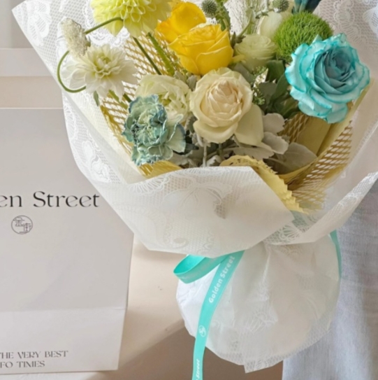 OPP Bouquet Wrapping Paper Matte / Nosa Transparent Flower Packaging Material