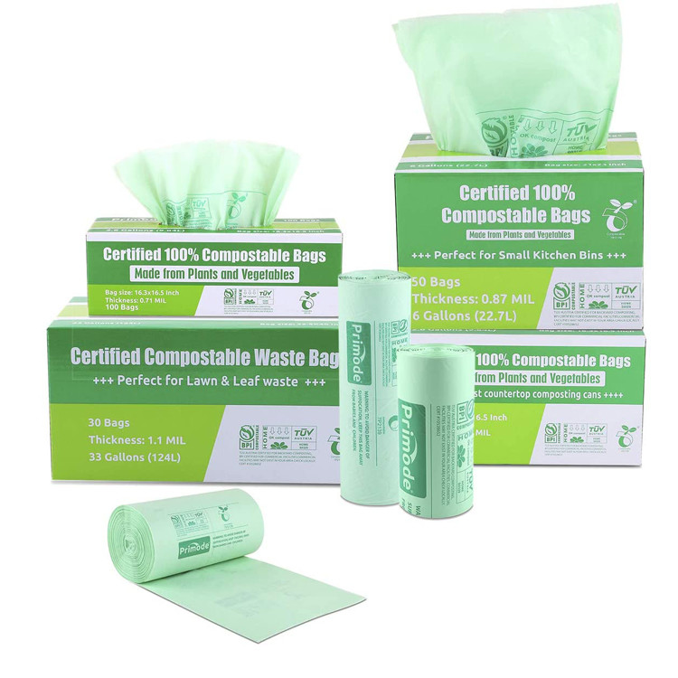 Сумка 100% погани 2,6 галлонов Biodegradable упаковывая Compostable