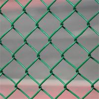 100ft Galvanizado Links Chain Negro Ciclone Wire Mesh Fence Painel Para Desporto Jogo