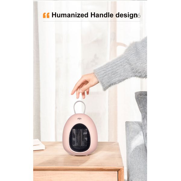 Ventilateur électrique Heater Indoor 500W Mini Ptc Portable Room de bureau de la CE