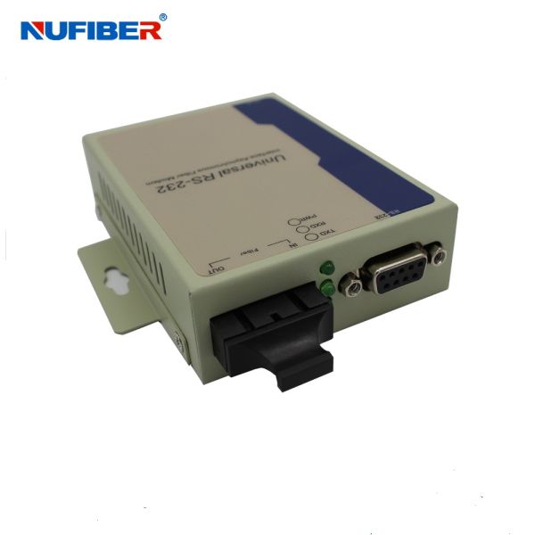NUFIBER Single Mode Duplex 1310nm 20KM SC RS232 To Fiber Converter Serial to Fiber Converter