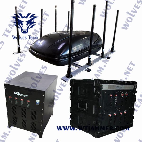 Factory Price Vehicle Drone Siganl Jammer 2000 Meter High Power Drone WIFI GPS Jammer Jammer