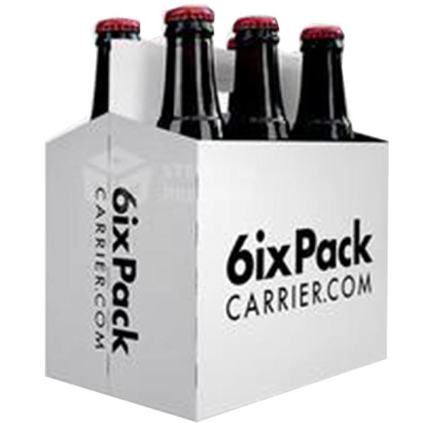 Recyclable Embossing Beer Bottle Paper Box With BC Flute Corrugated Pallet Packaging