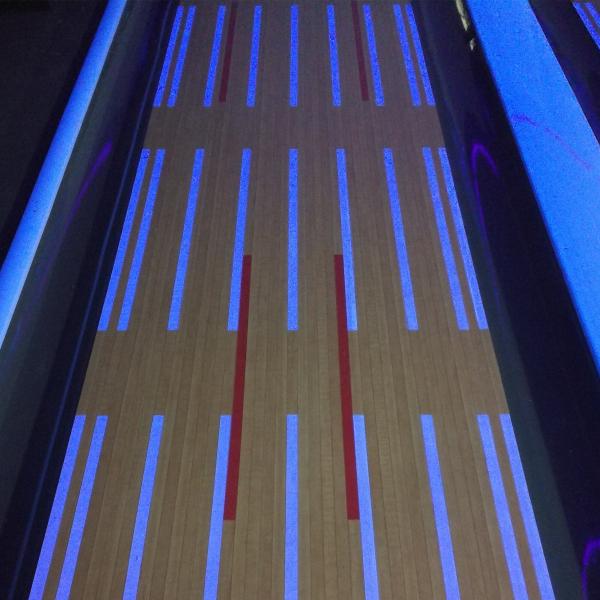 Bowling Alley Brunswick Gsx Ar Pistas interativas de projeção para equipamentos esportivos indoor