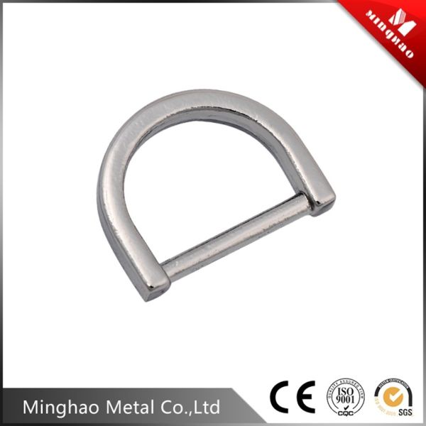 Custom stainless steel D-rings buckle manufacture,10.3*13.62mm,Zinc alloy