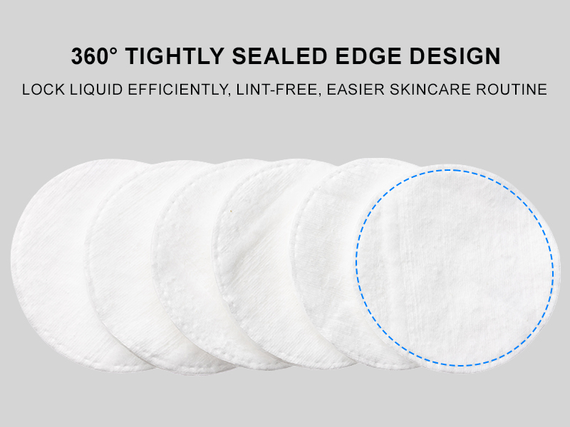 Single Use Lint Free Cotton Pads 100 Percent Pure Cotton Pads For Skin Care