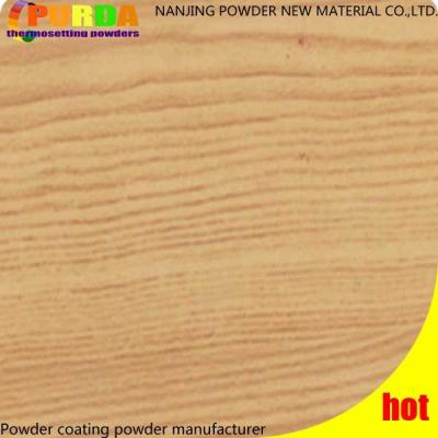 Heat Transfer High Temperature Powder Coating Wood Finish For Aluminium Profile