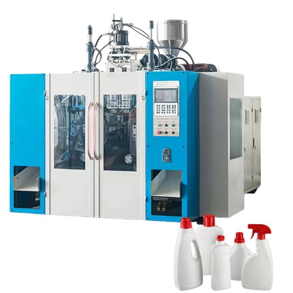 Plastic milk bottle Extrusion Blow Molding Machine HDPE PE PE Rotary Blow Molding Machine