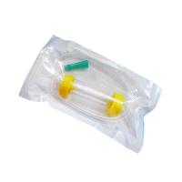 Envase infantil disponible del extractor del moco del catéter de la succión del PVC fijado para los bebés pediátricos