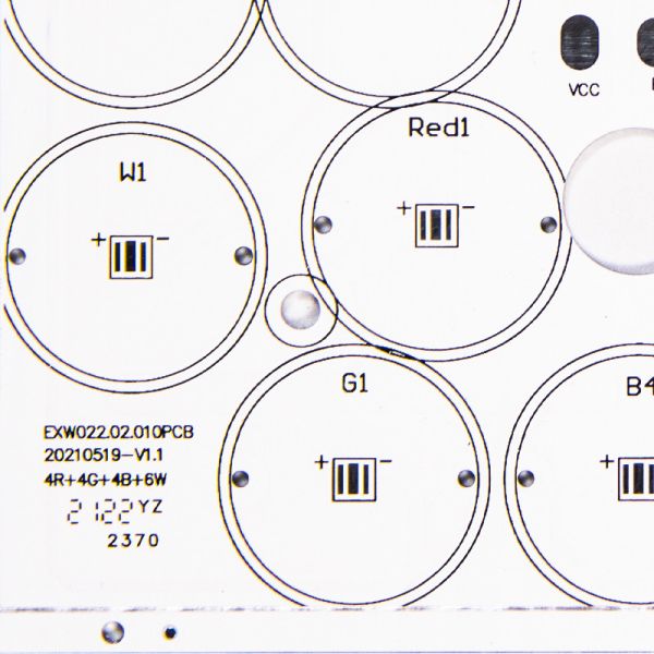 1.6mm Double Sided Printed Circuit Board Custom Prototype Service