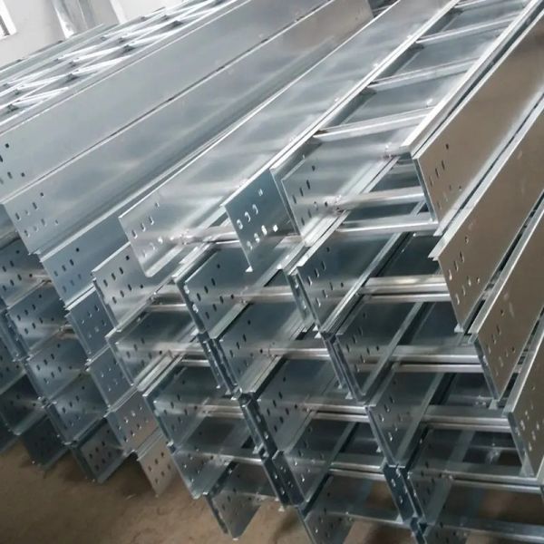 1.0mm-3.0mm Thickness Hot Dip Galvanized Cable Tray For Cable Management And Organization In Industrial 50mm-1000mm Height